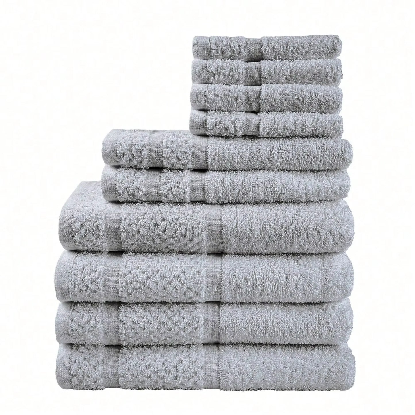 Cotton Bath Towel Set Highly Absorbent And Quick Dry Everyday