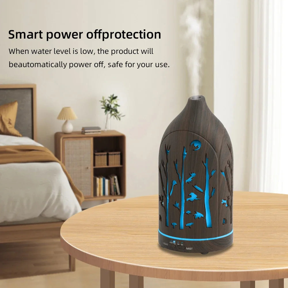 Ultrasonic Essential Oil Diffuser With Auto Shutoff