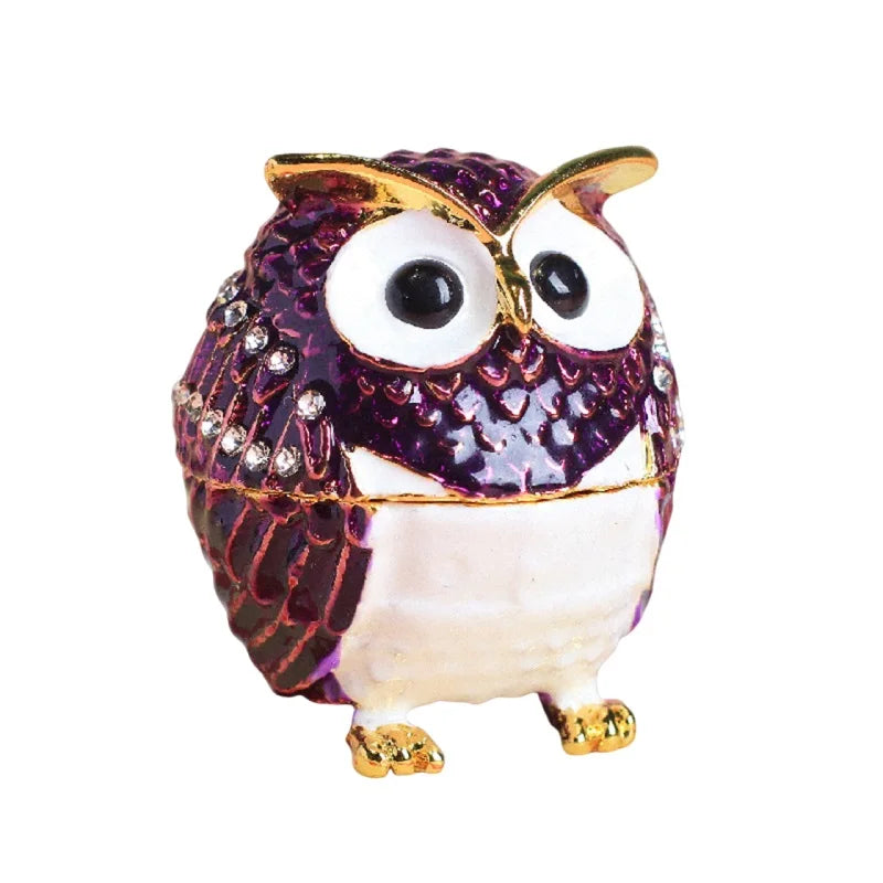 Handcrafted Elephant Trinket Box Figurine For Home Decor