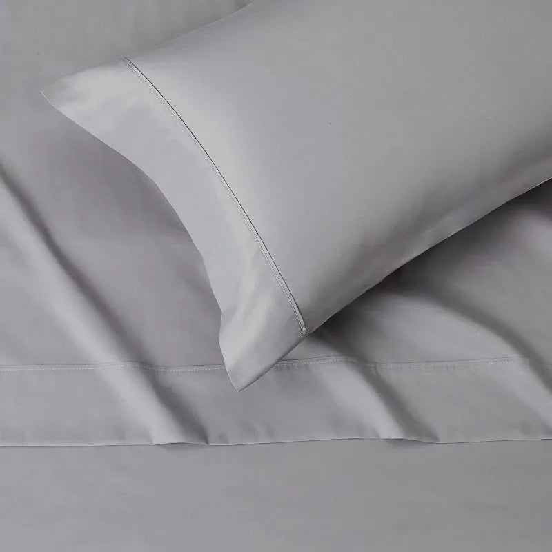 Lightweight Super Soft Easy Care Microfiber 3 Piece Bed Sheet Set With 14 Inch Deep Pockets Twin XL Dark Gray Solid
