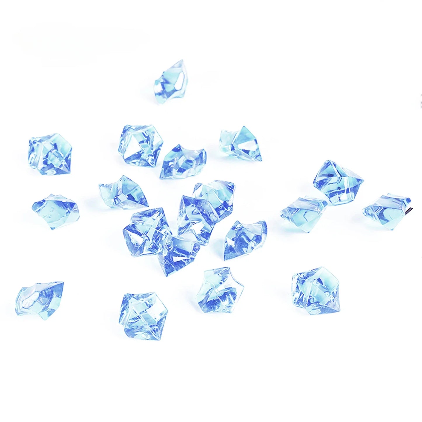 Crystal Clear Acrylic Crushed Ice Vase Fillers 100/200 Pieces
