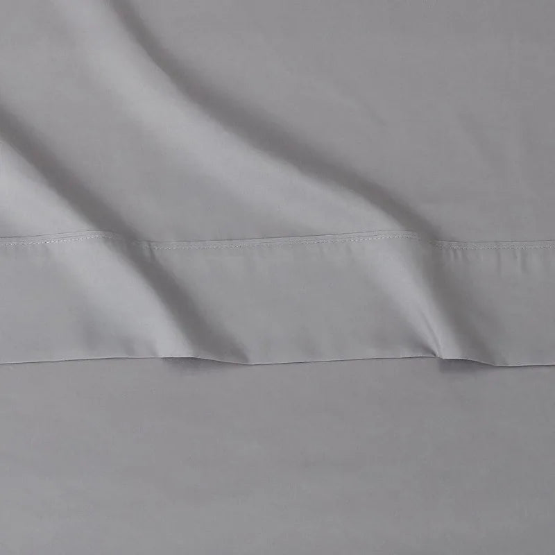 Lightweight Super Soft Easy Care Microfiber 3 Piece Bed Sheet Set With 14 Inch Deep Pockets Twin XL Dark Gray Solid