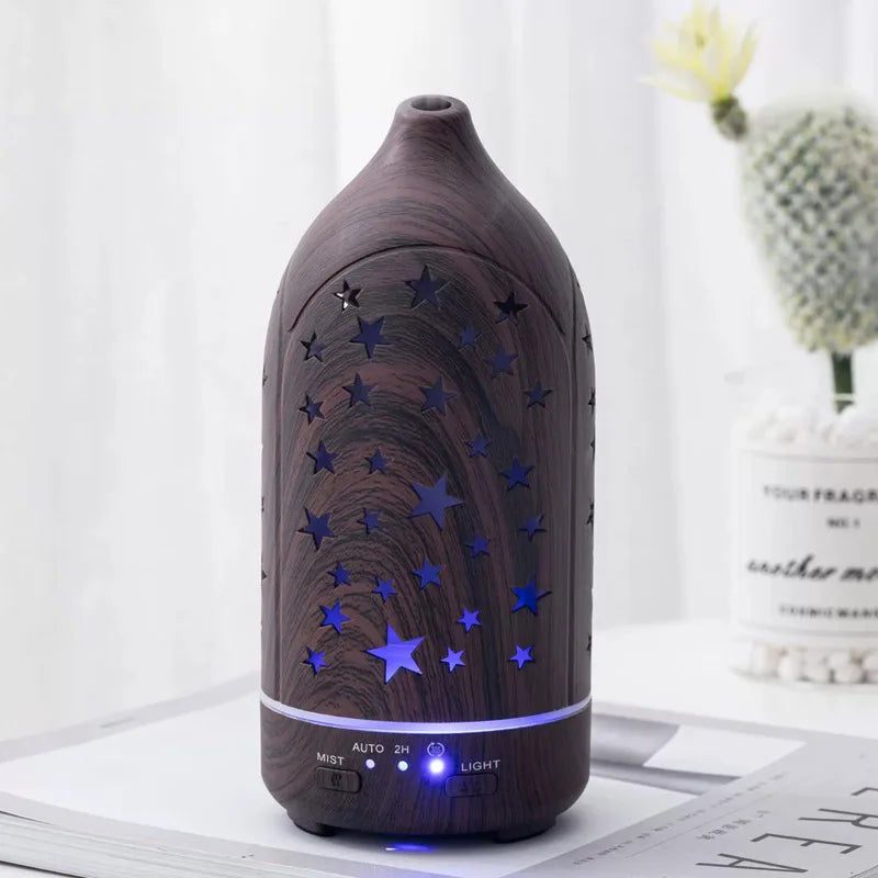 Humidifier With Aromatherapy And LED Light 360 Degree Mist Rotation