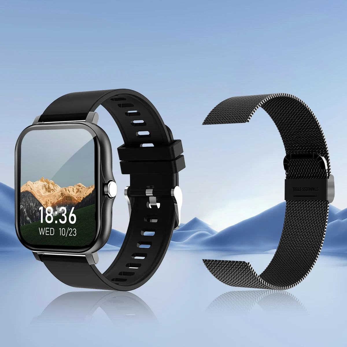 Smartwatch With Wireless Calling And Call Rejection Fitness Tracking AndroidCompatible