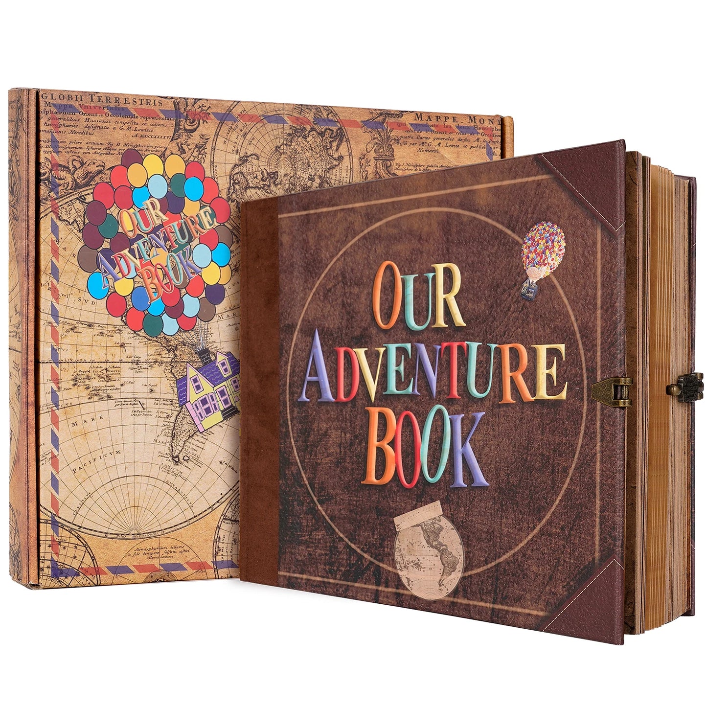 Our Adventure Book Photo Album Scrapbook Retro Kraft