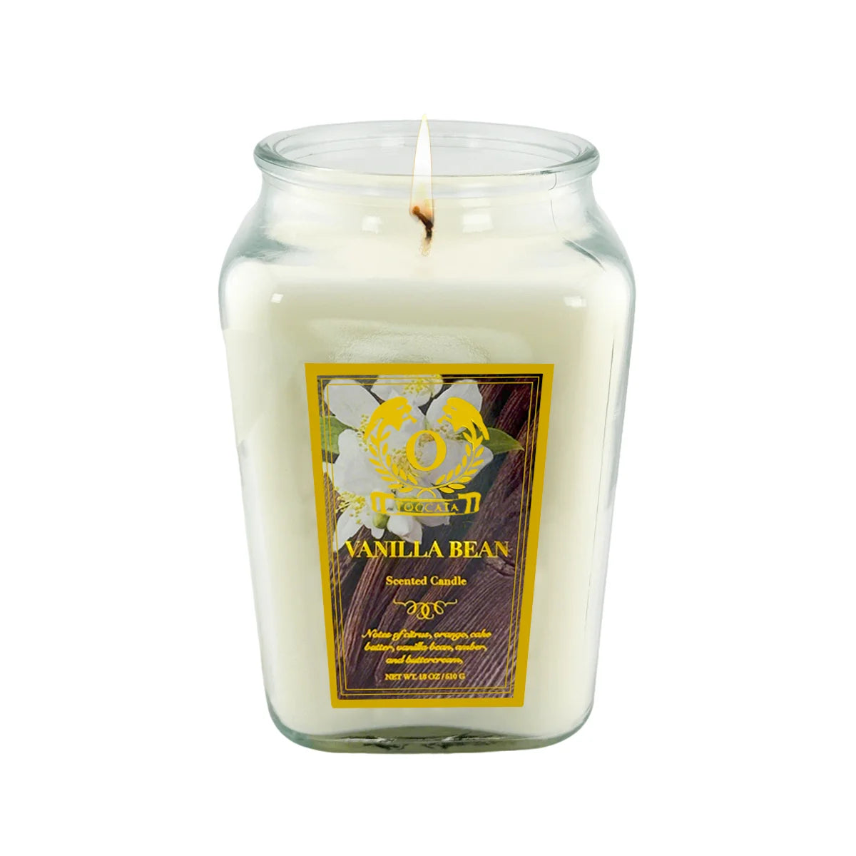 Premium Indulgent Aromatic PlantBasedWax Scented Candle LongLasting Aromatherapy Relaxation