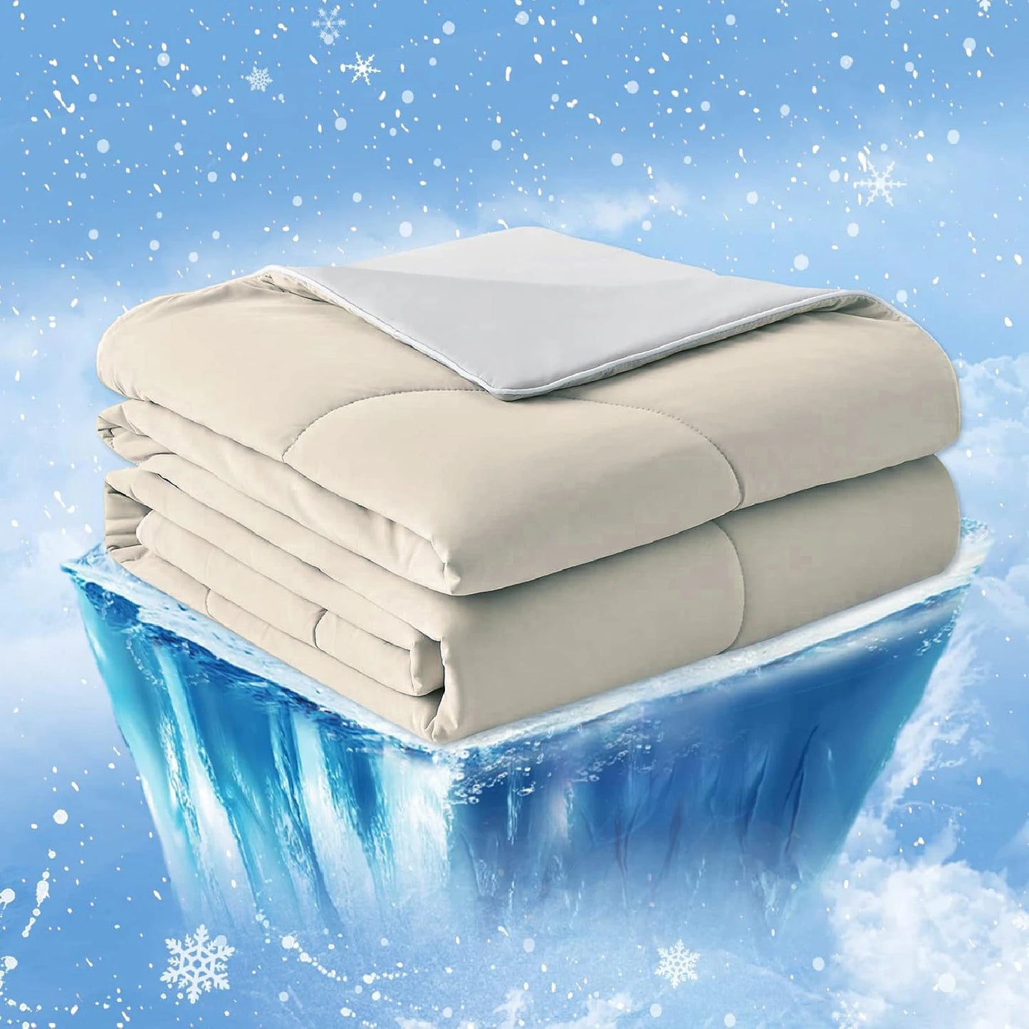 One Cold Sense Reversible Cooling Blanket for Hot Sleepers and Night Sweats