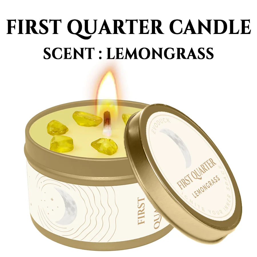 New Moon Sage Manifestation Candle With Hand Poured Soy Wax