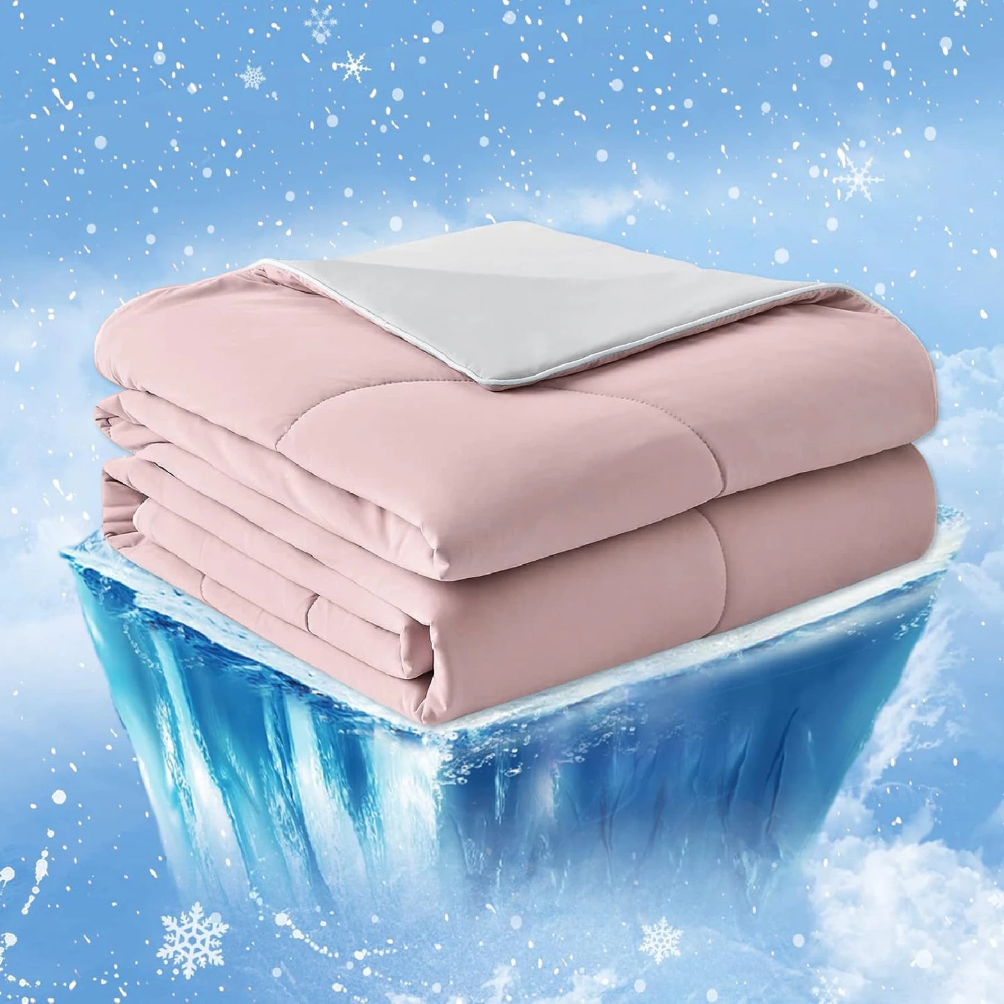One Cold Sense Reversible Cooling Blanket for Hot Sleepers and Night Sweats