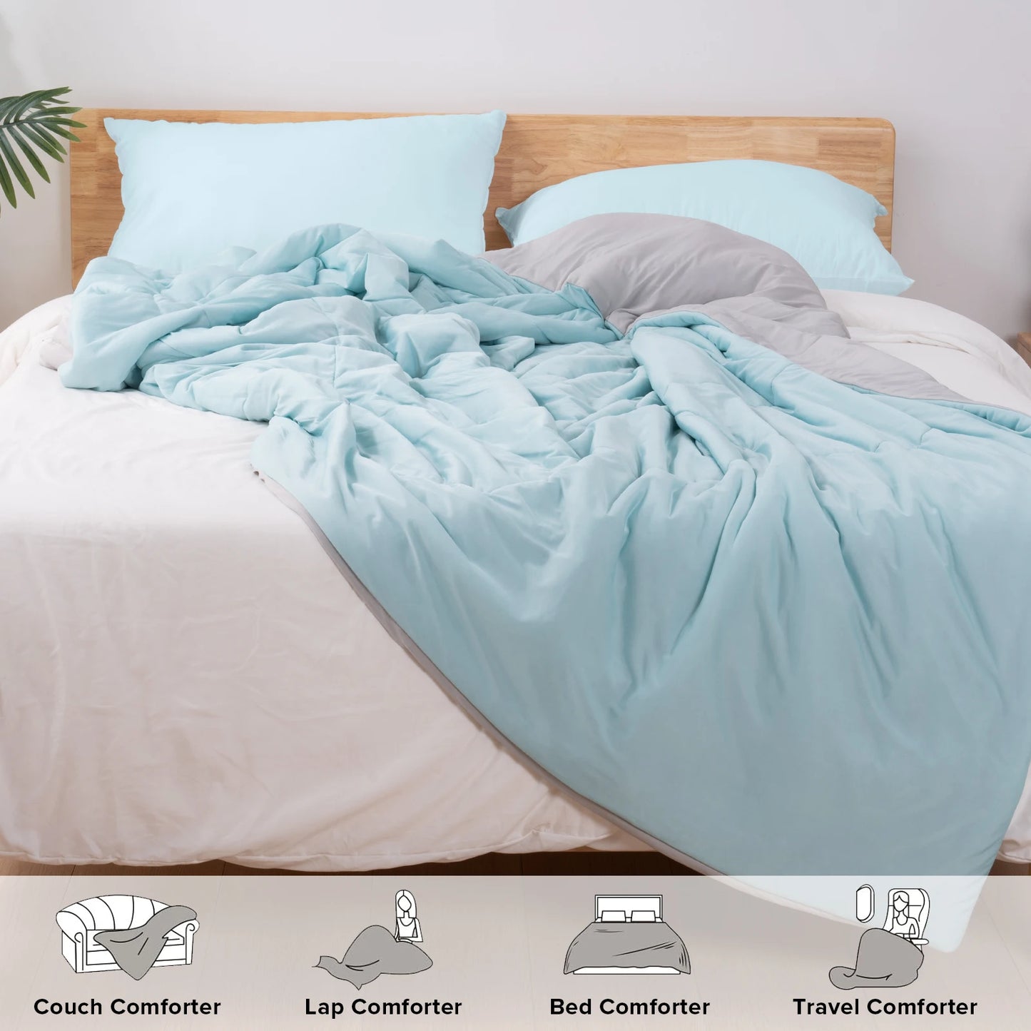 One Cold Sense Reversible Cooling Blanket for Hot Sleepers and Night Sweats