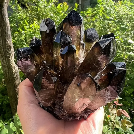 Phantom Crystal Cluster For Elegant Office Decor Gift