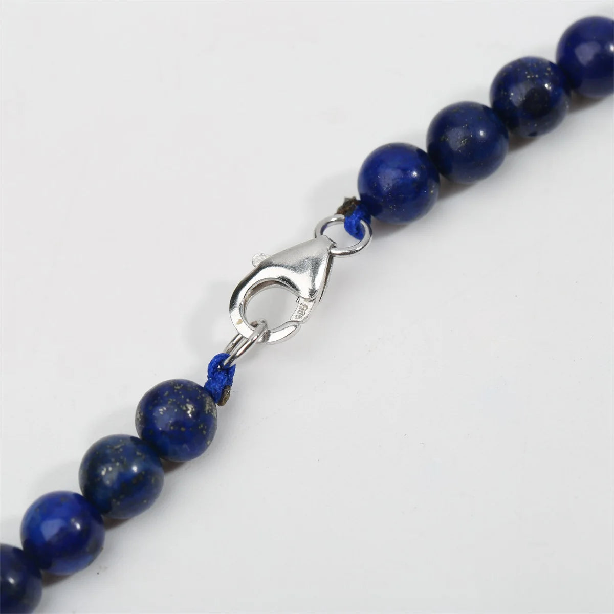 Handmade Sterling Silver Lapis Lazuli Jewelry Set for Women