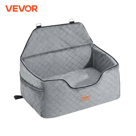 VEVOR Dog Booster Seat with Storage Pocket for Car Travel