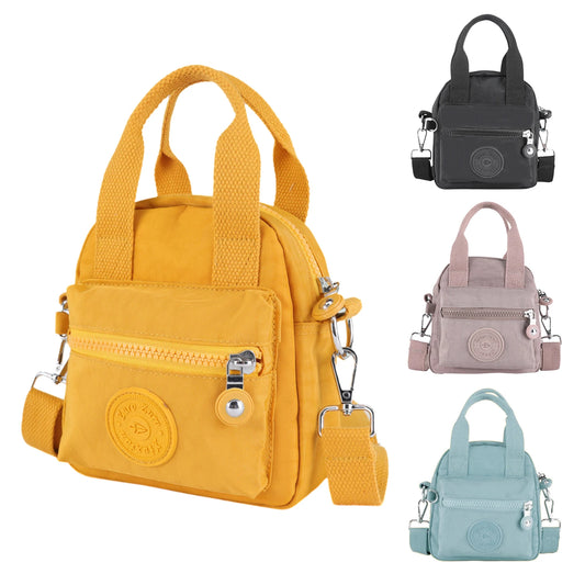 Y2K Women's Crossbody Bag Waterproof Lightweight Stylish Mini Tote Messenger Shoulder Bag with Zipper Casual Compact Handbag