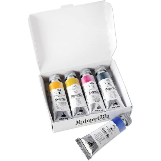 Introductory Single Pigment Watercolor Paint Set For Artists