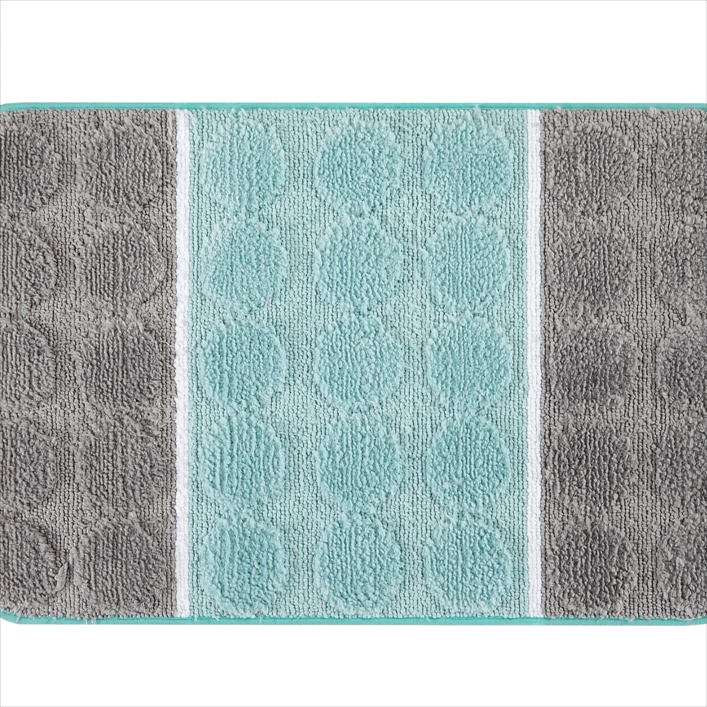 Track Print Shower Curtain Set For Stylish Bathroom Decor