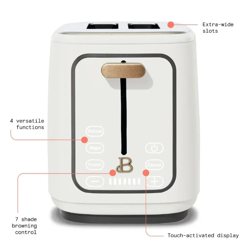 Beautiful By Drew Barrymore Touchscreen Toaster