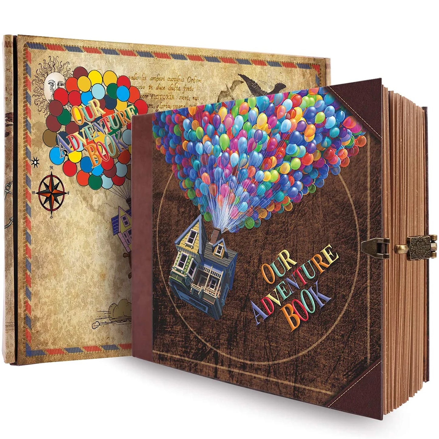 Adventure Photo Album Scrapbook Handmade Keepsakes Memories