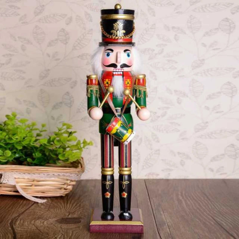Nutcracker Puppet Soldier Wooden Display Ornament Christmas