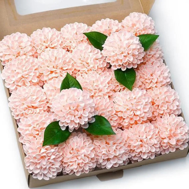 DIY Hydrangea Artificial Flower Box Set For Valentine Day