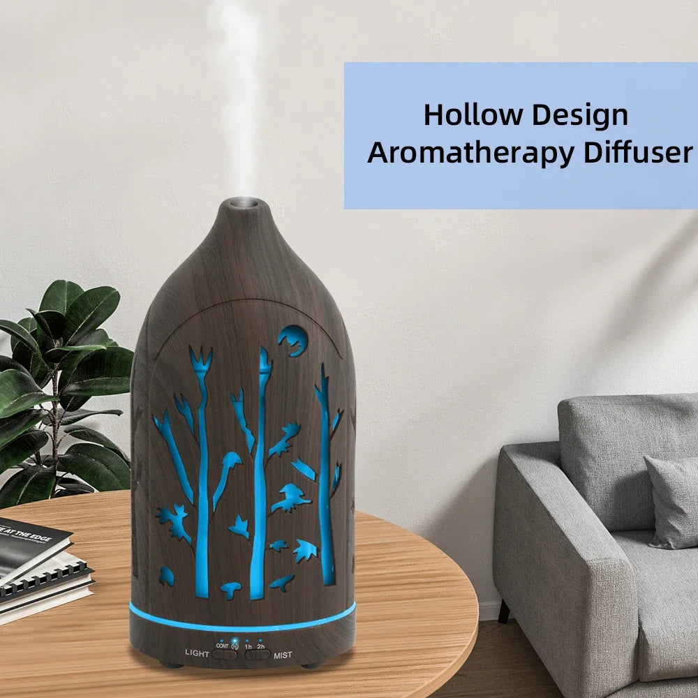 Ultrasonic Essential Oil Diffuser With Auto Shutoff