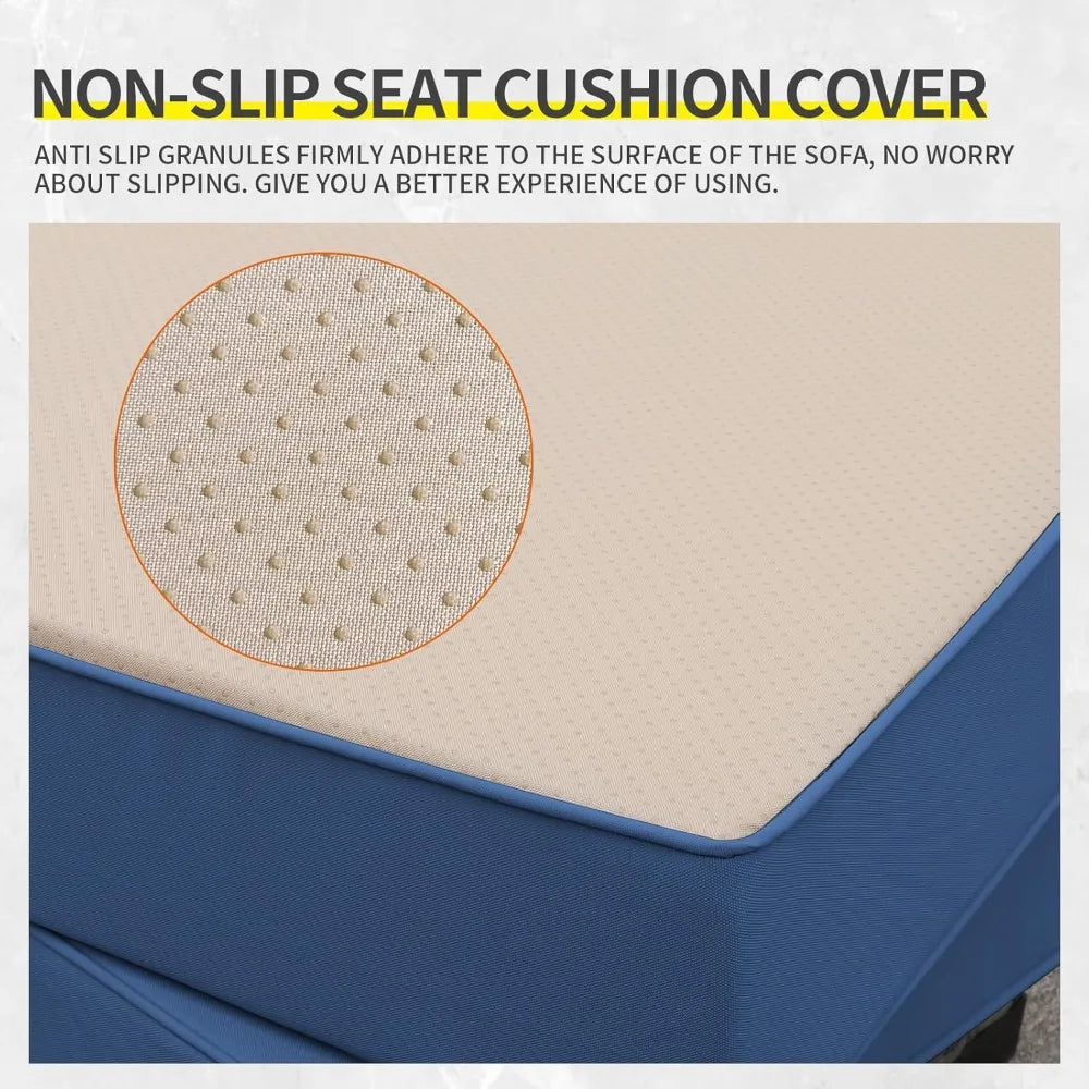 All Weather Wicker Patio Set With Storage Table And Cushions