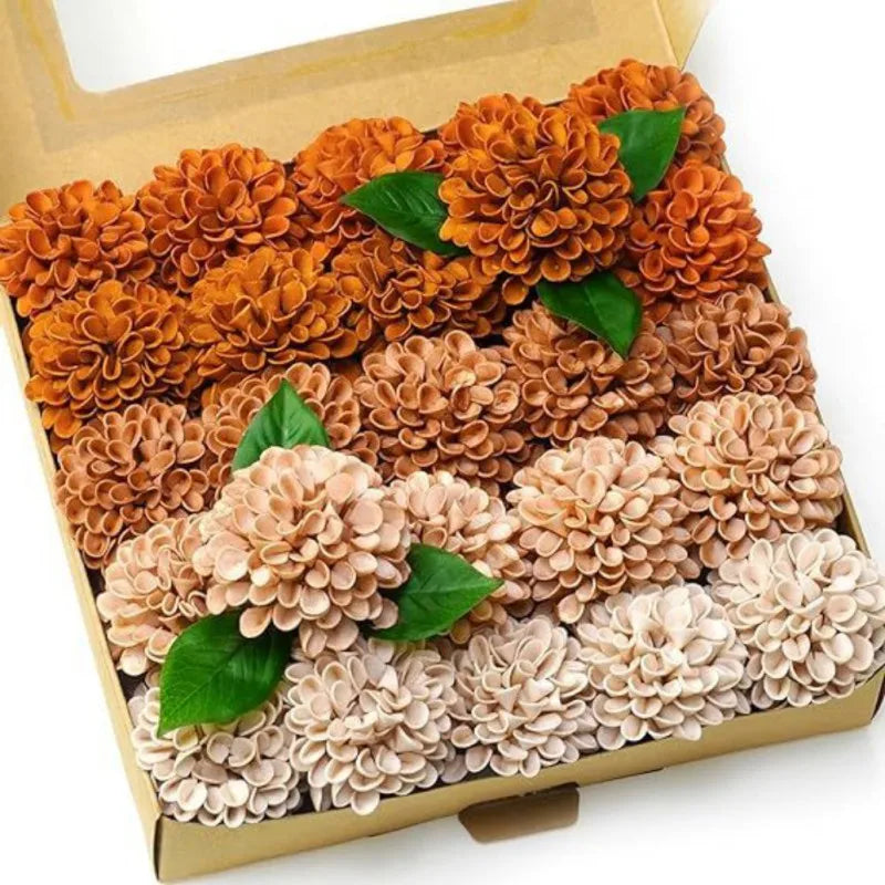 DIY Hydrangea Artificial Flower Box Set For Valentine Day