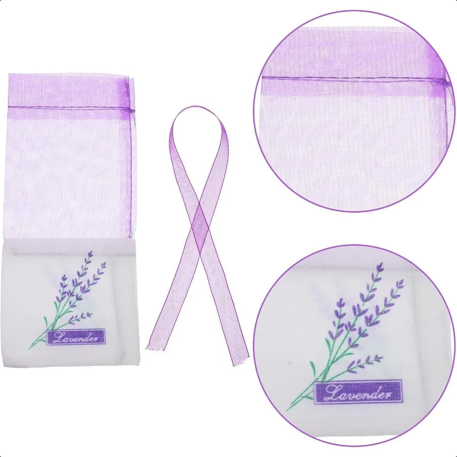 Scented Sachet Bags Organza for Drawers and Closets Potpourri