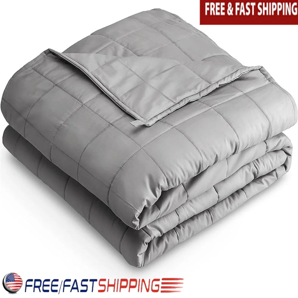 All-Natural Weighted Blanket for Soothing Sleep and Comfort