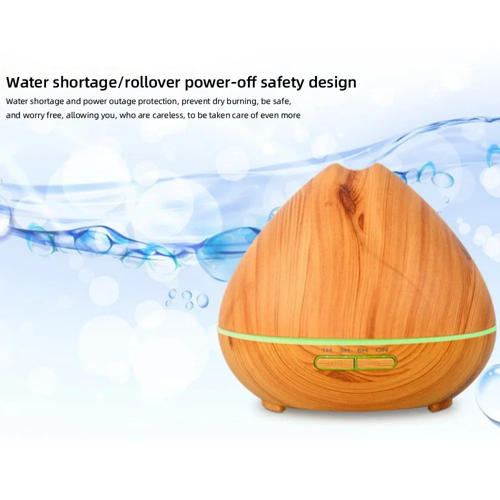 Aroma Diffuser Ultrasonic Essential Oil Humidifier With LED Night Light