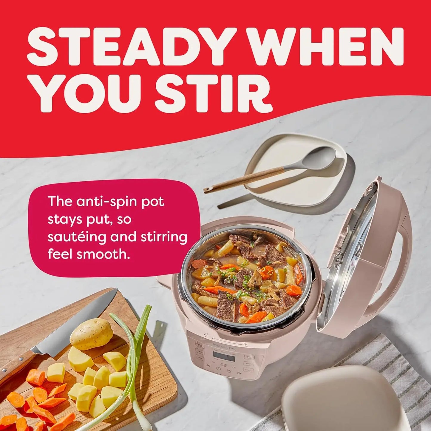 Mini 7 In 1 Multi Cooker Rosewater Pressure Steam Sauté