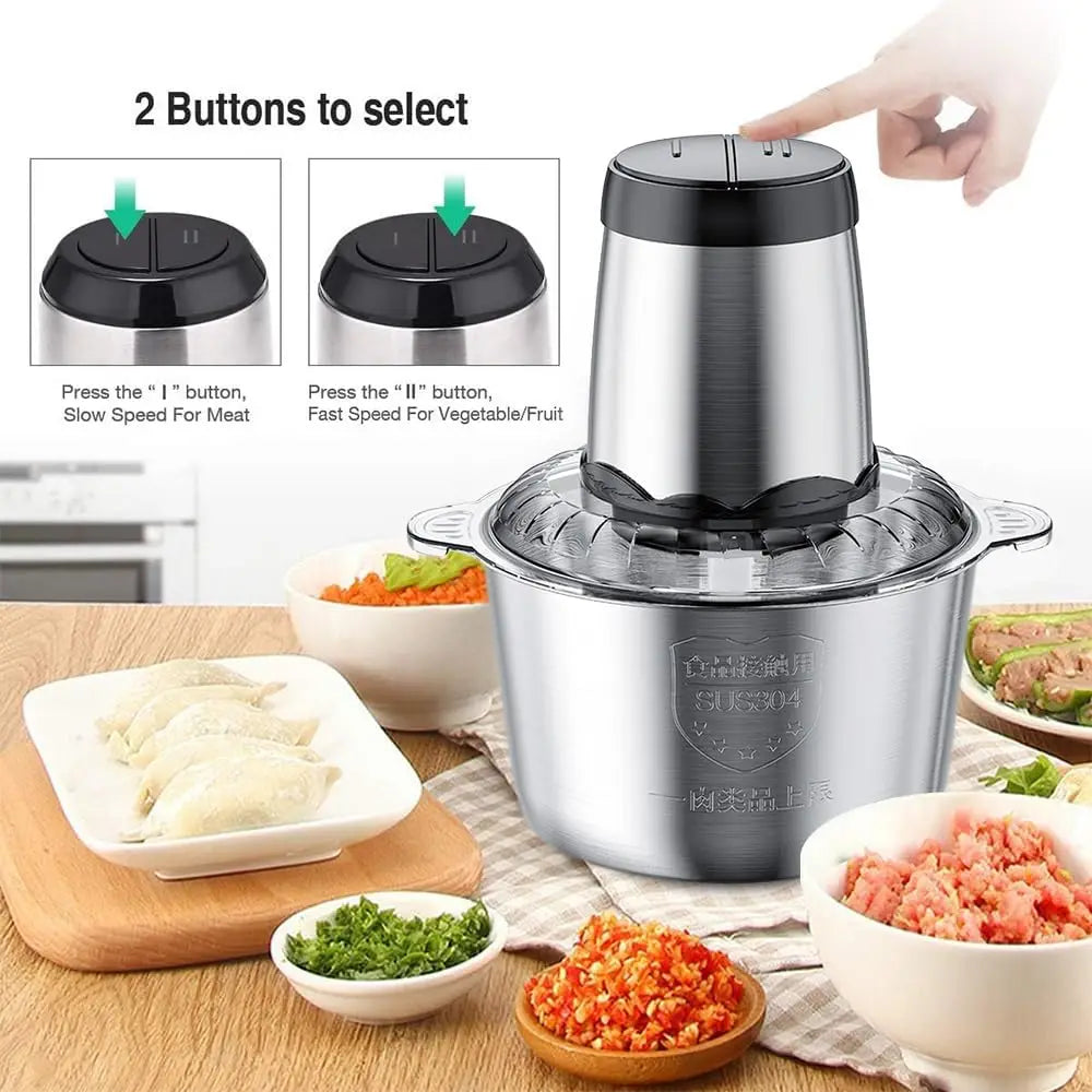 Electric Meat Grinder And Food Processor 304 Stainless