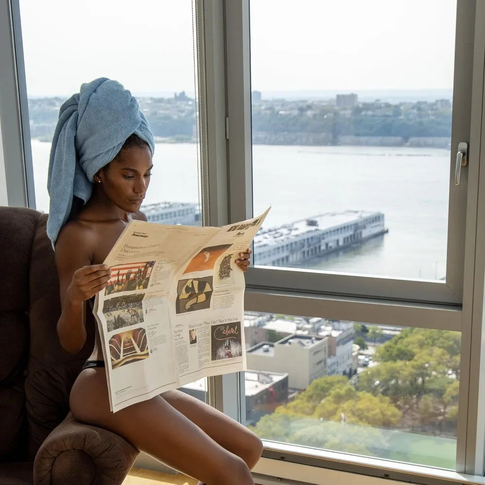 Luxury Turkish Bath Towel Set of Four for Spa Experience