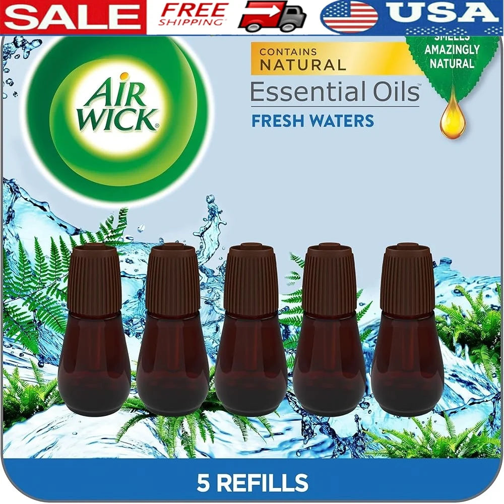 Essential Mist Refill for Diffuser Fresh Waters Scent Long Lasting