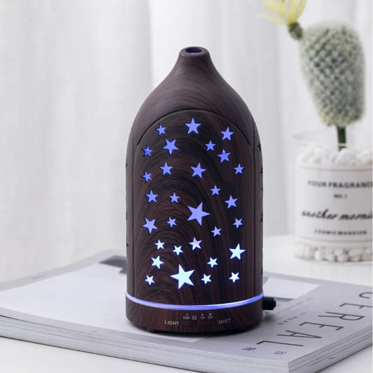 Humidifier With Aromatherapy And LED Light 360 Degree Mist Rotation