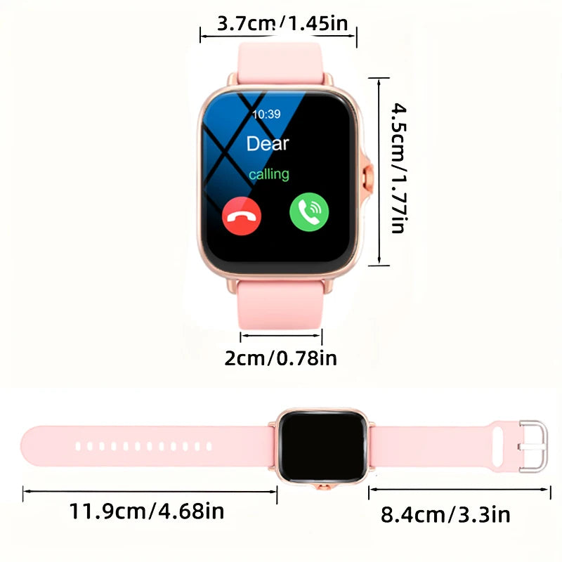 Smart Watch with Touch Screen and Multi-Function Compatibility
