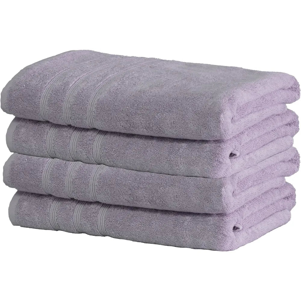 Luxury Turkish Bath Towel Set of Four for Spa Experience