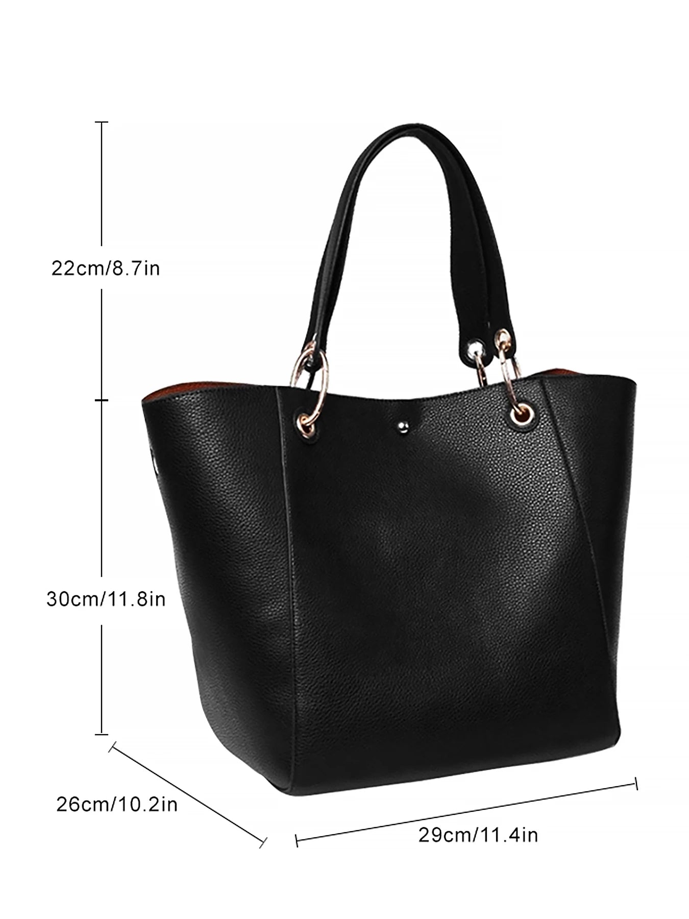 Pahajim Handbags for Women Large Tote Bag PU Leather Waterproof Shoulder Bag Top Handle Bag for Work and Shopping