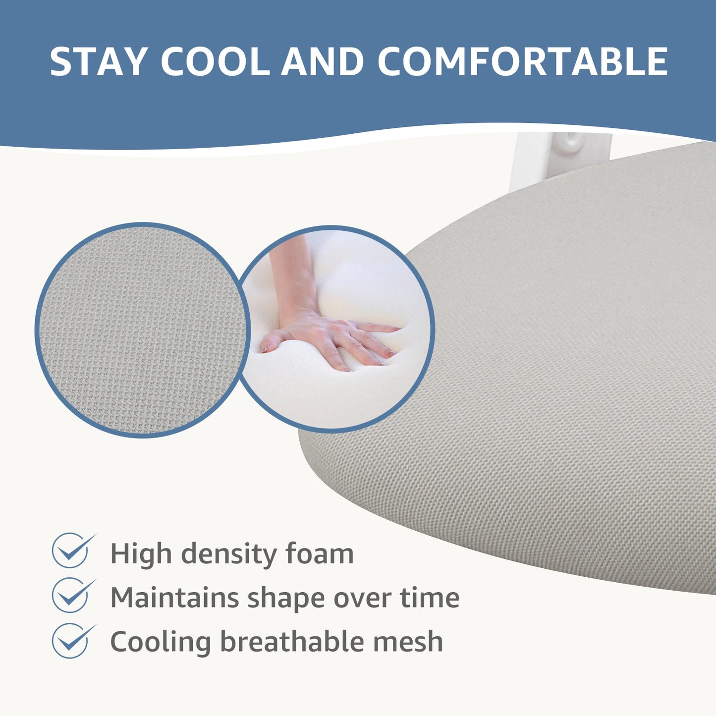 JHK Mesh Ergonomic Office Chair With Lumbar Support And Headrest