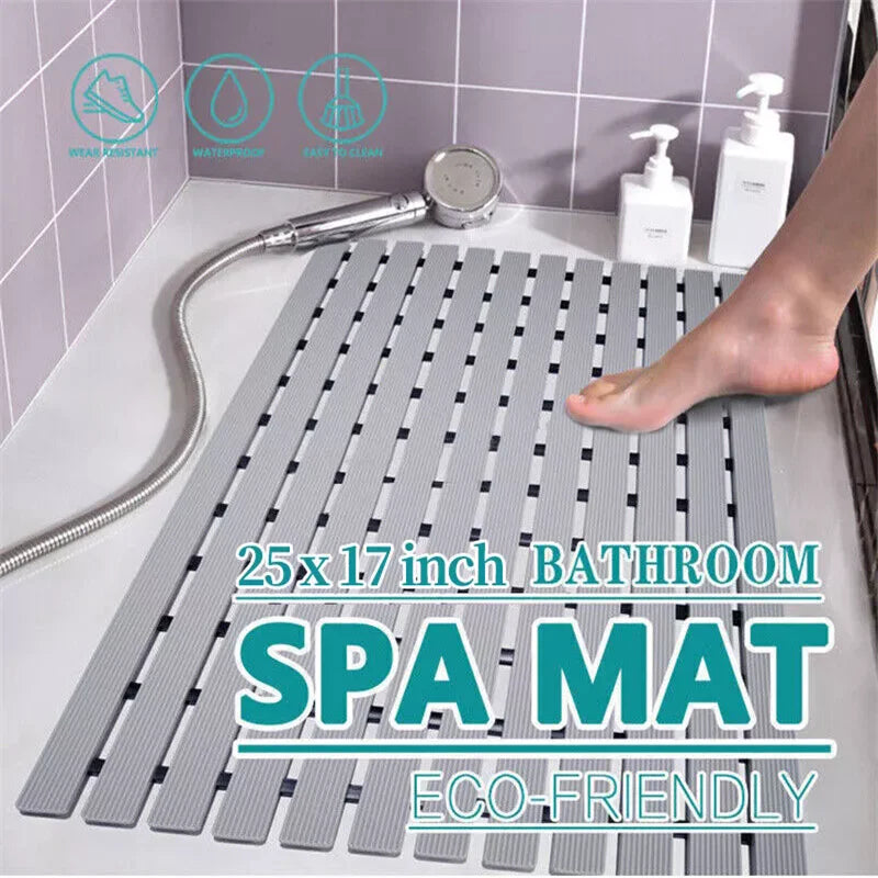 Premium Non Slip Bath Mat Anti-Bacterial Bathroom Floor Pad