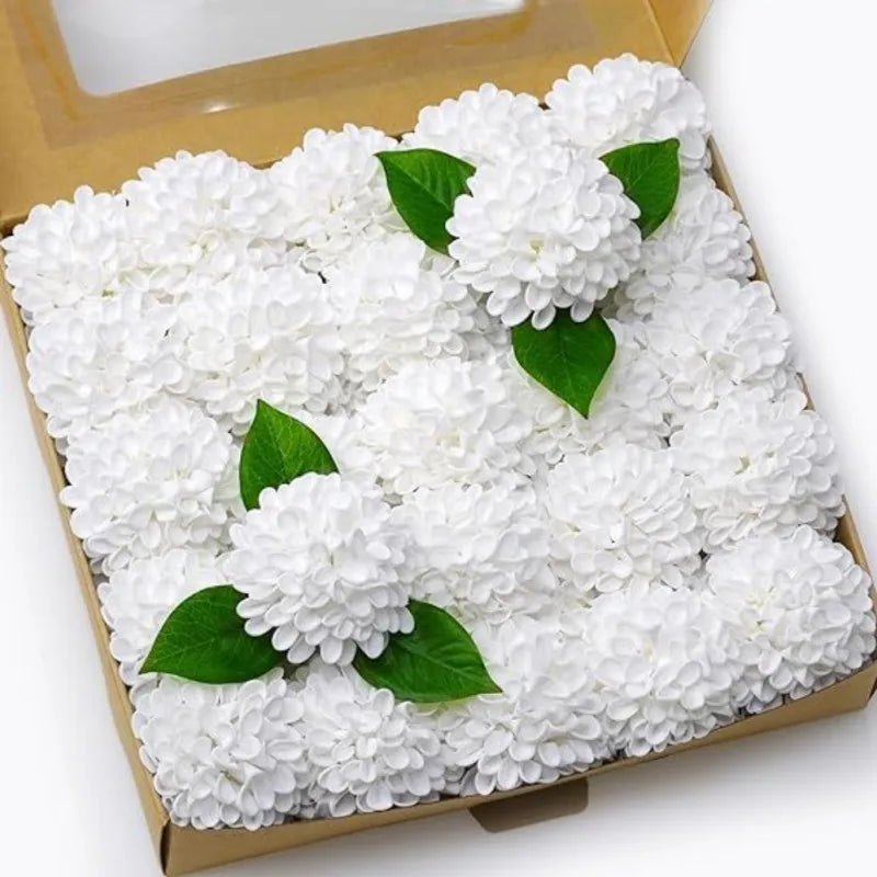 DIY Hydrangea Artificial Flower Box Set For Valentine Day