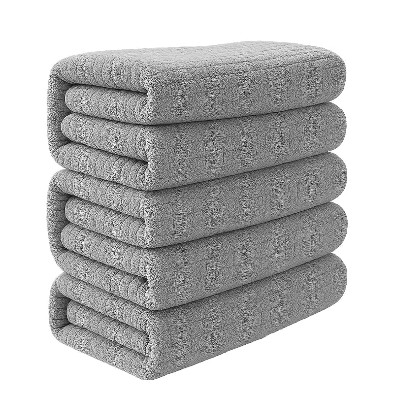 Hotel Bamboo Fiber Towels Set For Luxury Home Bath