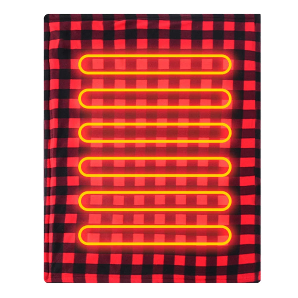 Car Electric Heated Blanket 12V With Adjustable Temperature