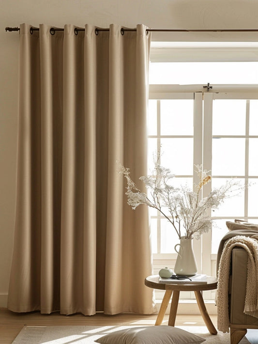 Korean Style Blackout Curtain Premium Thermal Insulated Polyester