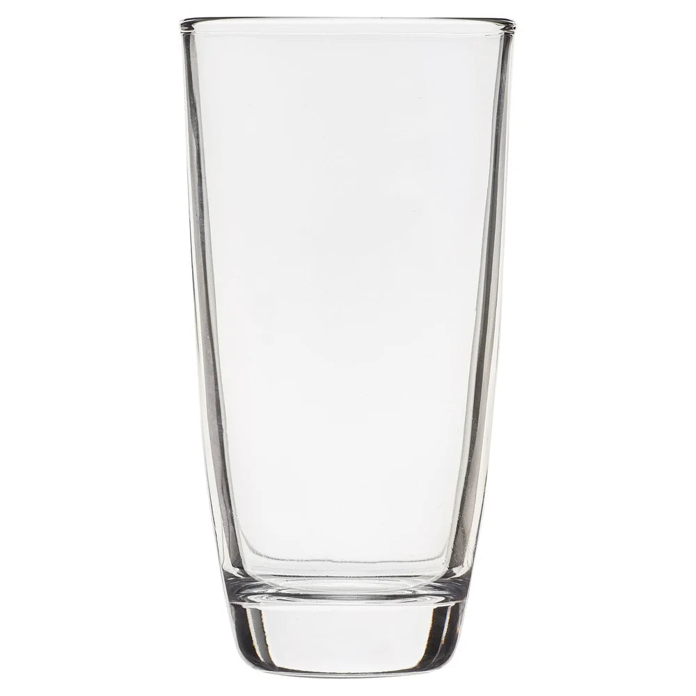 Clear Glass Pitcher And Tall Glasses Set For Iced Beverages