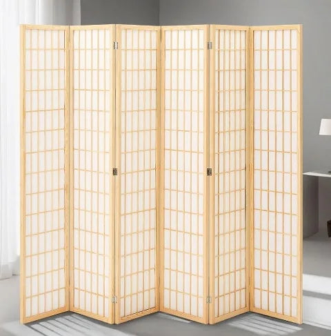 Folding Room Divider Wood Carved Privacy Screens Ideal Decorative Partition for Home Office Restaurant Bedroom
