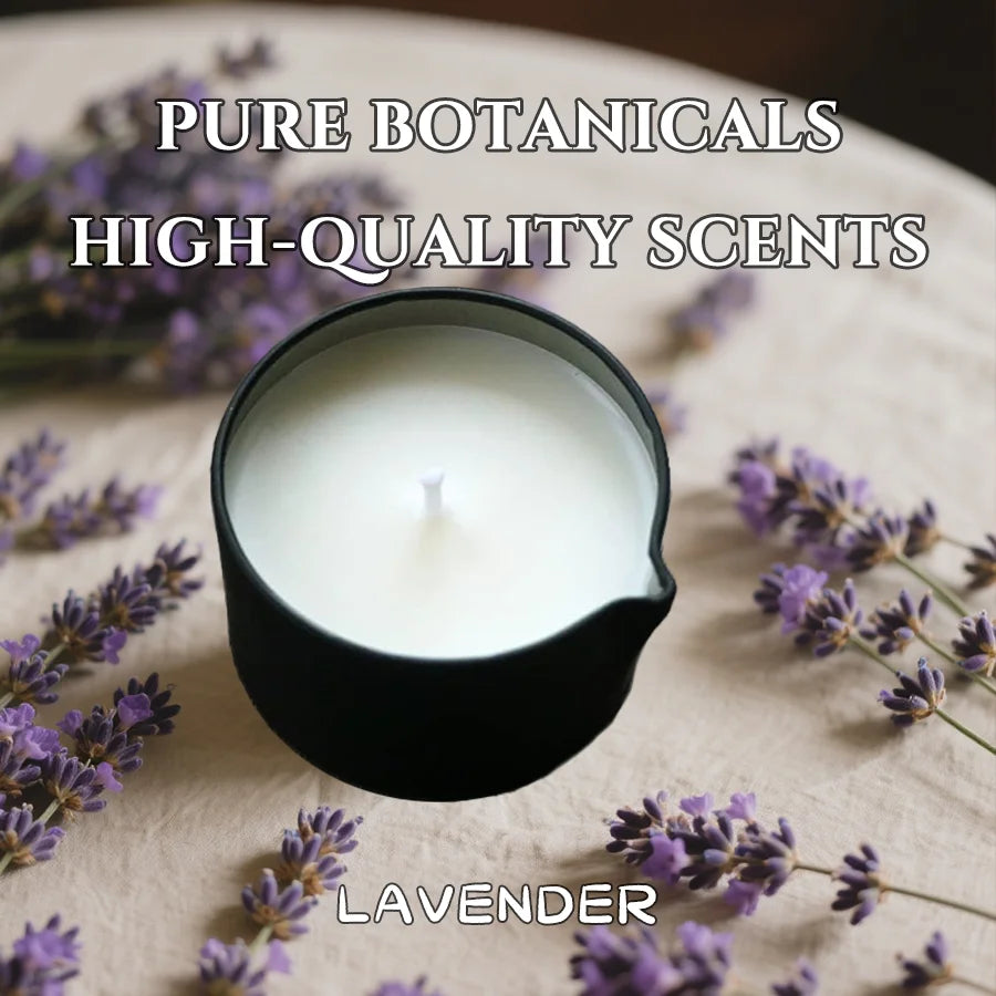 Calming Scented Candle For Meditation Yoga Spa Home Decor