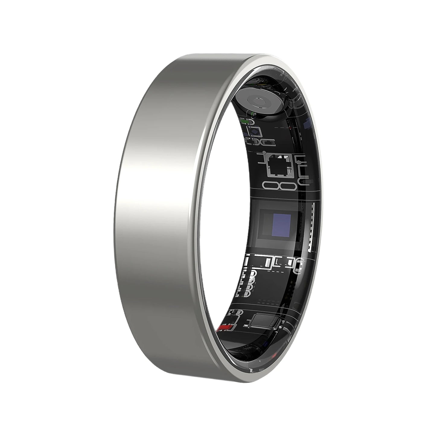 Smart Ring Health Tracker With Heart Rate SpO2 Temperature