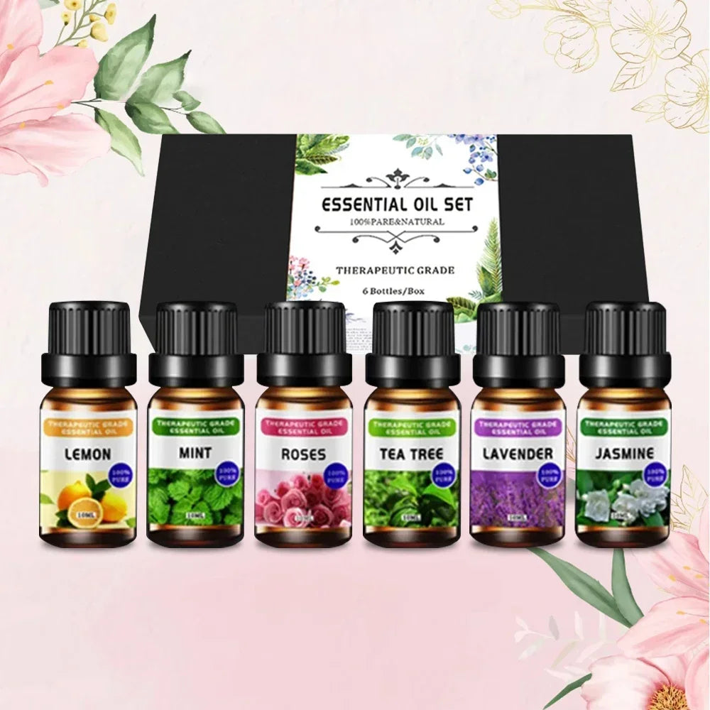 Six In One Aromatic Essential Oil Diffuser Kit Home Office