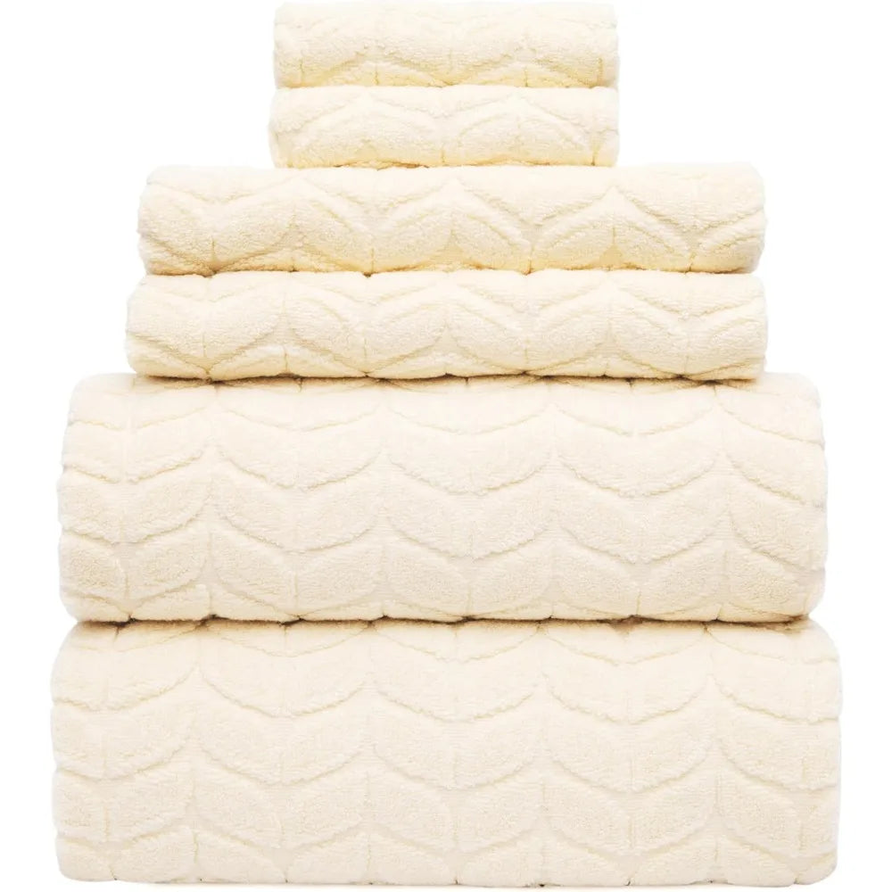 Soft Bamboo Bath Towels 700 GSM Zero Twist Absorbent